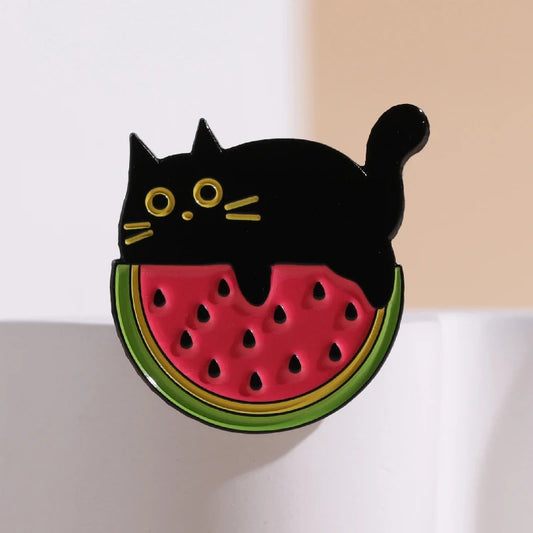Falastin Cat Enamel Pin